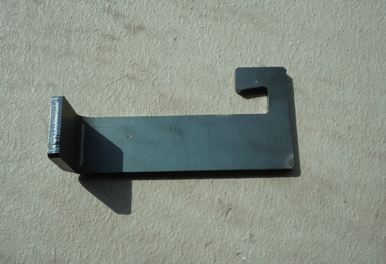 Hook, 1/4 X 1-3/4 X 3-3/4 Open Door Holder D-Ring Catch