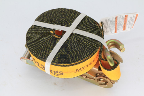 2" X 30' Ratchet Strap W/Wire Hook