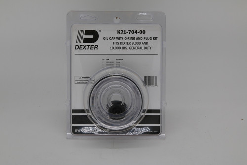 10K Gd Oil Cap, O-Ring & Plug Kit (1 Pair)