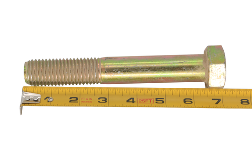 Bolt, 1-8 X 6-1/2 Y Zinc Gr 8