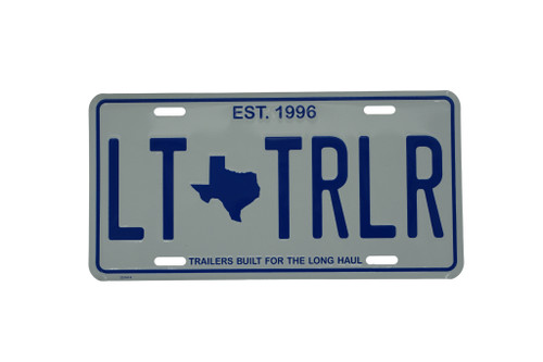 Load Trail License Plate