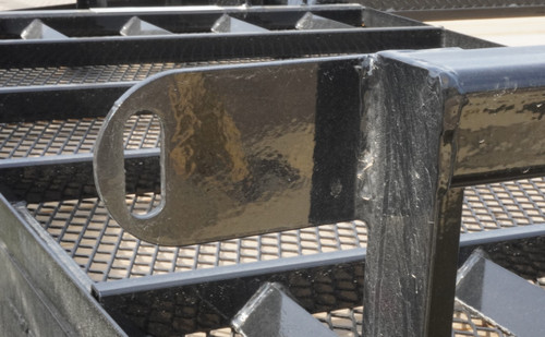 Bracket, 3 X 6-7/8 X 3/16 Cattle Latch