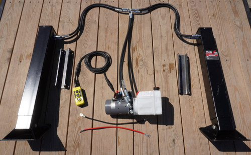 Dual Hydraulic Axon Jack kit with Power up/down and Gravity down