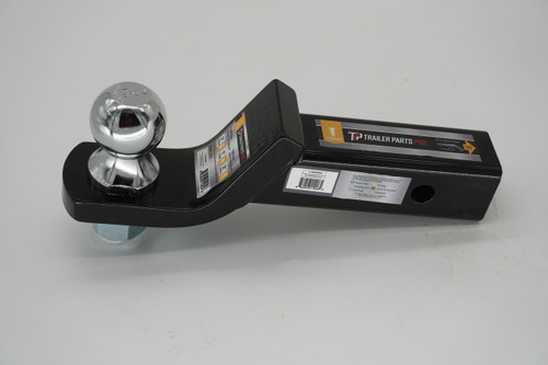 Ball Mount, Kit w/2" Receiver, 2" Ball & Pin/Clip, 2" Drop, 7,500 lb