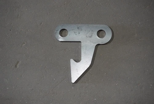 Plate, 7-1/2 X 7-5/8 X 3/8  Hyd Dove hook