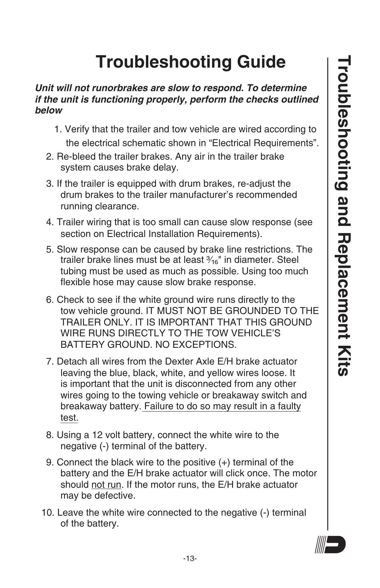 Troubleshooting Page 5