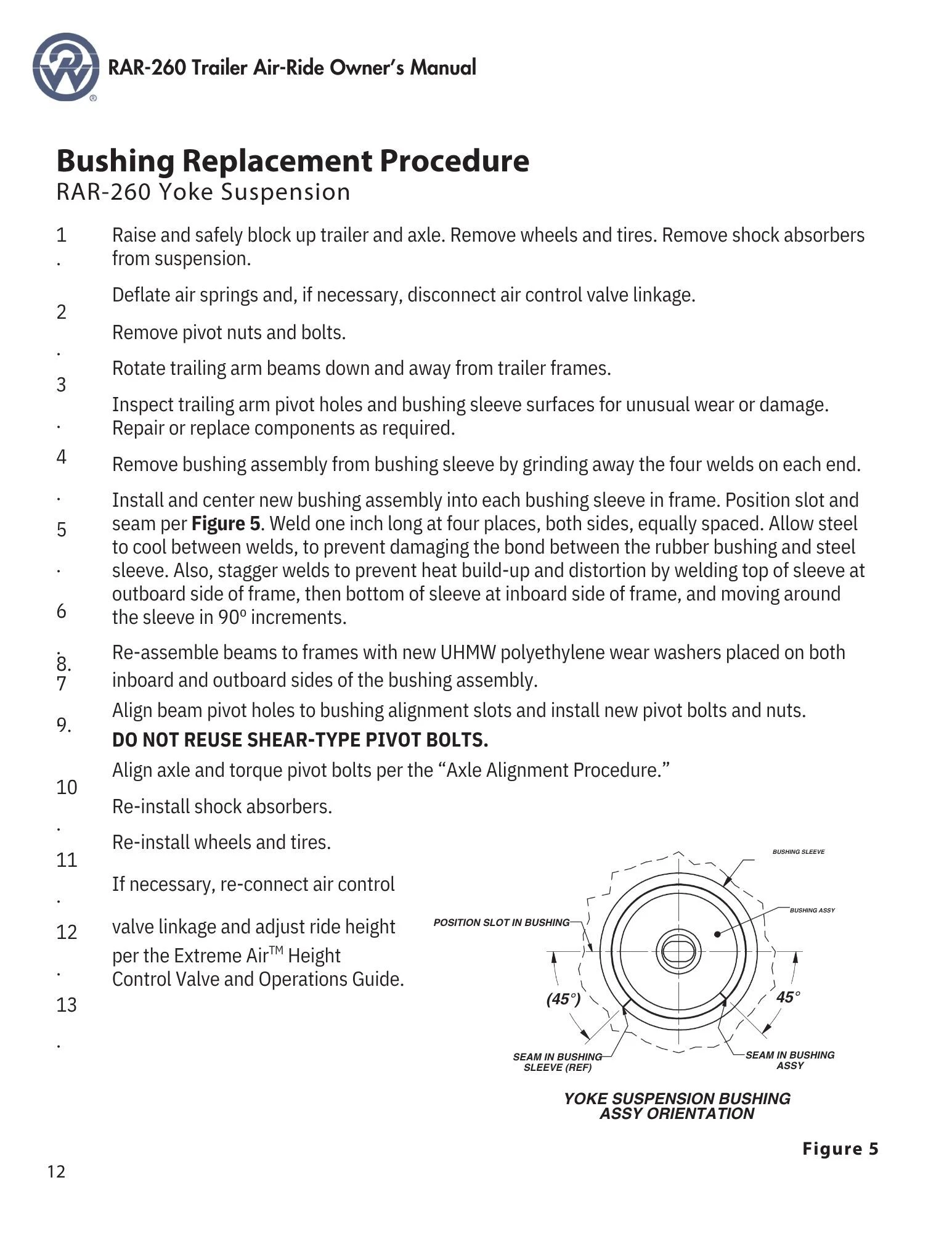 Bushing Replacement Procedure Page 3