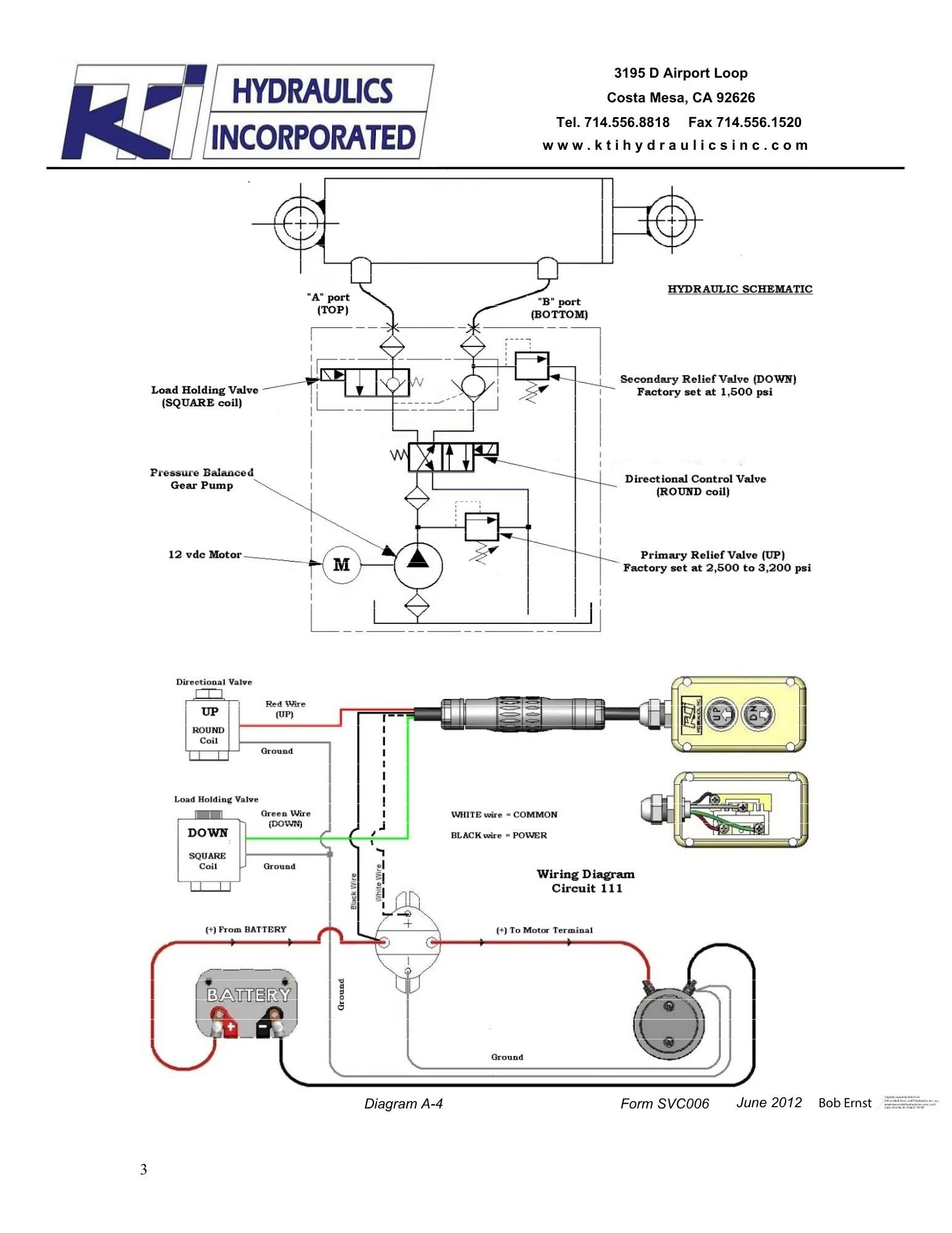 Double Acting Pump Installation Page 3