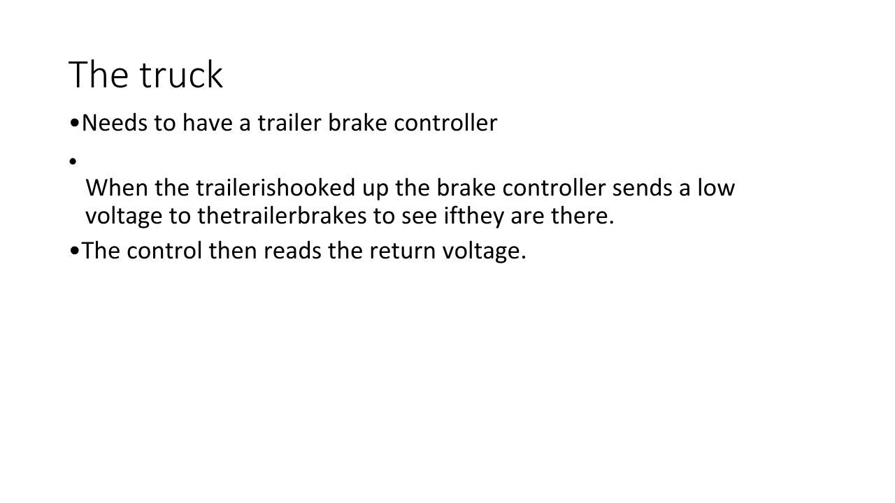 Electric Brakes Page 2