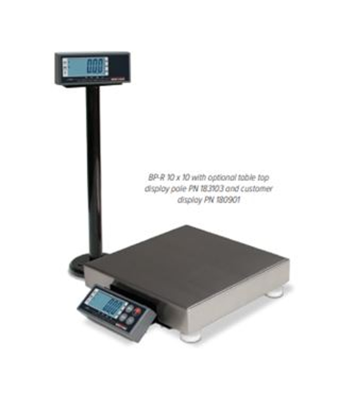 Digital 50 lb x 0.2 oz Postal Table Shipping Scale with Large
