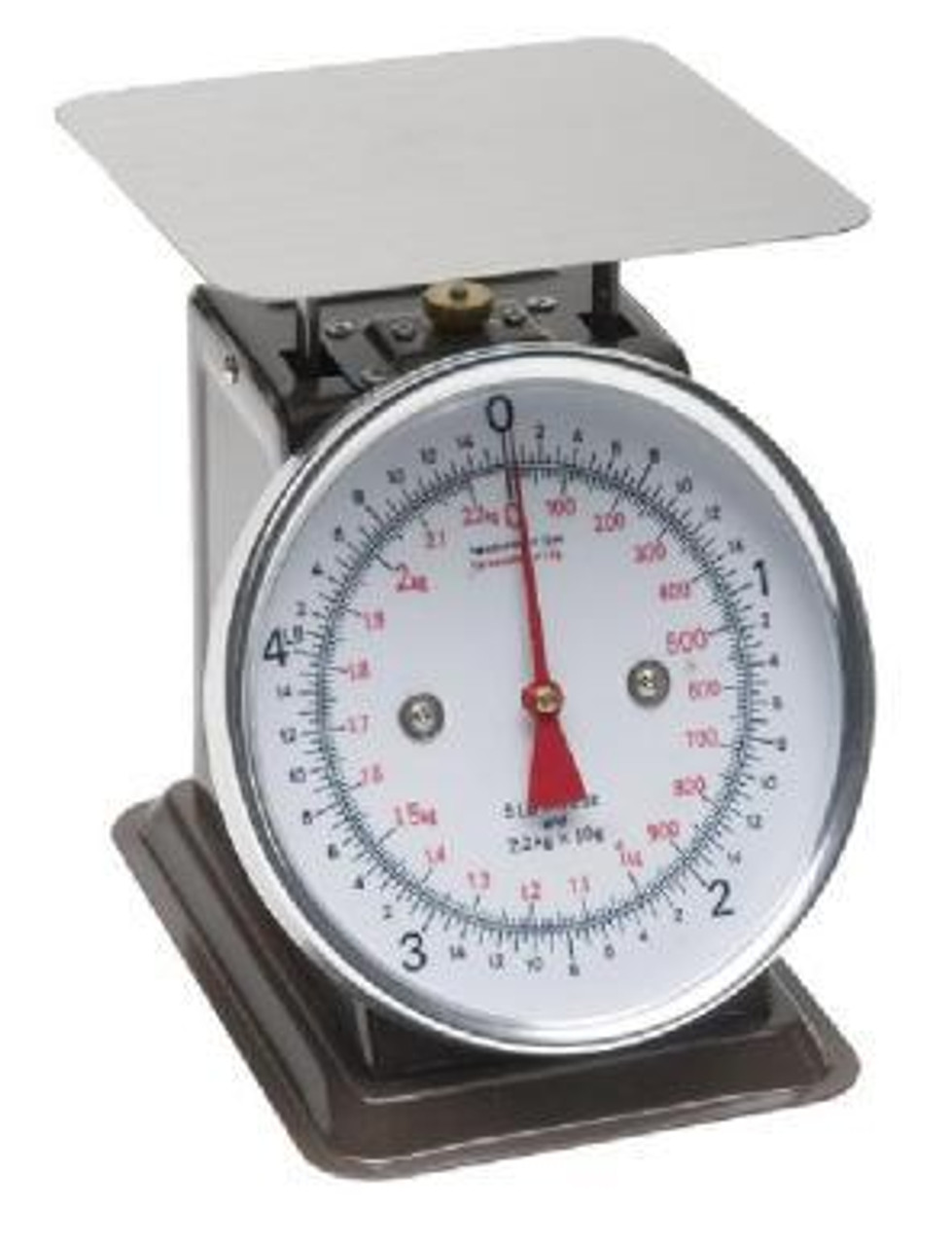 Portion Control Scale, analog, 5 lb. x 1/2 oz./2.2 kg x 20 g