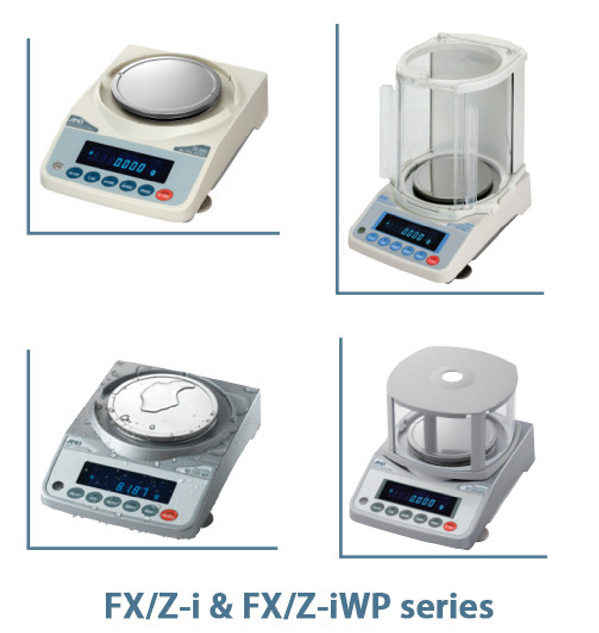 A&D Engineering Balanza de precisión impermeable FX-1200iWP, capacidad de  0.04 oz, incrementos de 0.00 oz, salida RS-232, 110 V