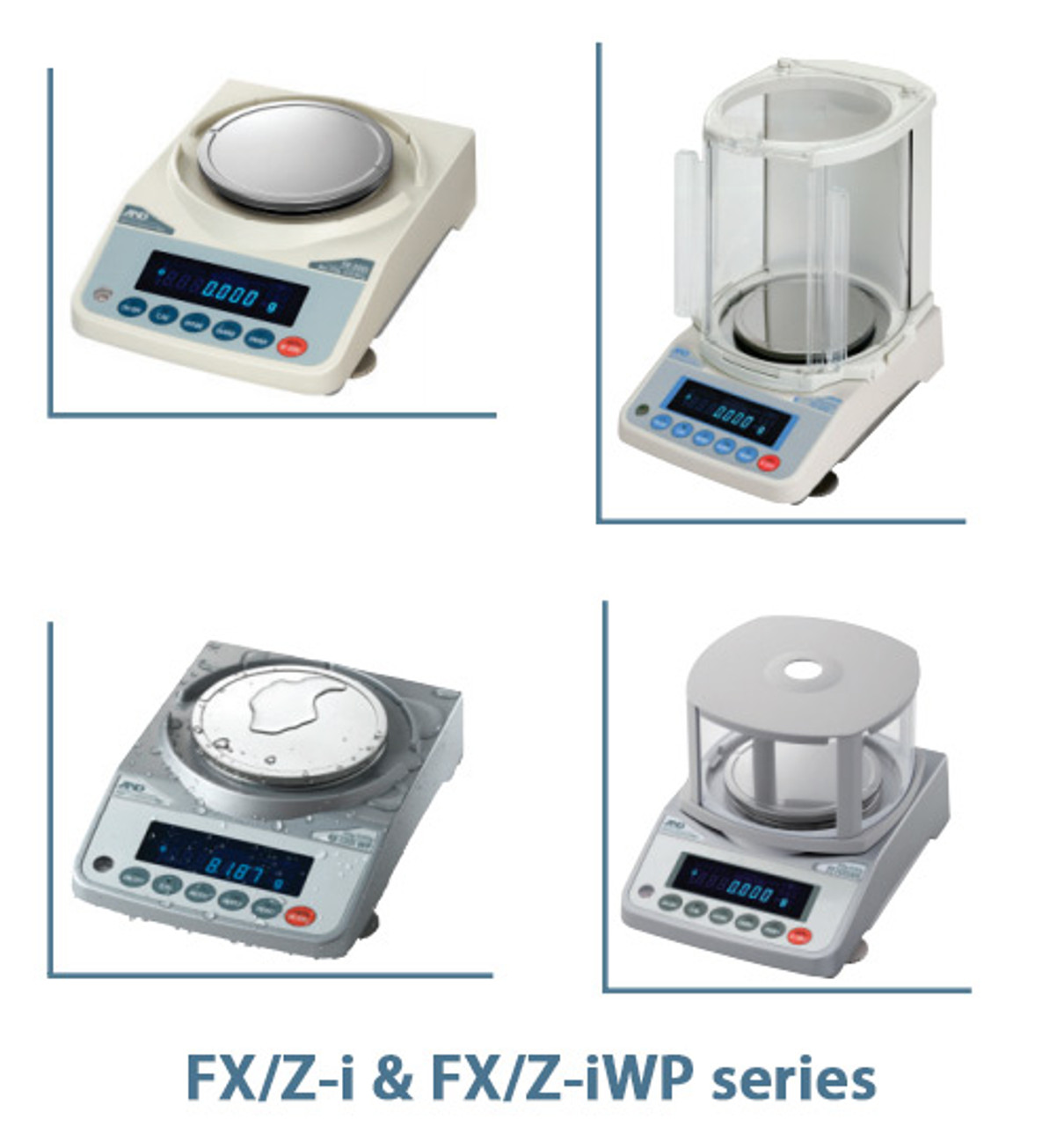 A&D Weighing FX-120iWP Precision Balance, 122 g x 0.001 g - Scales