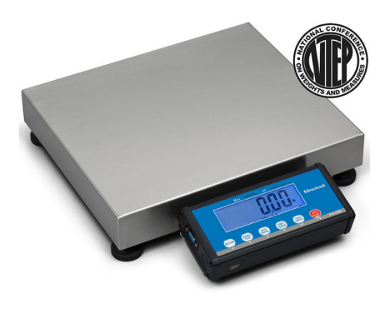 Brecknell 400 lb. Portable Shipping Scale 400 lb 181 kg Maximum Weight  Capacity White - Office Depot