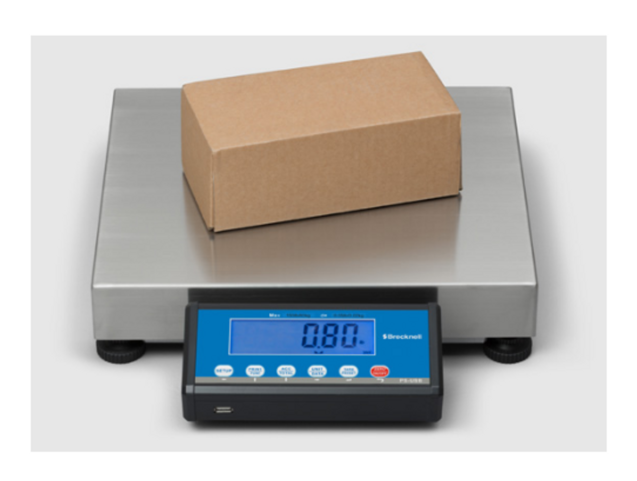 Brecknell 816965006526 PS-USB Postal/Shipping Scale - 150 x 0.05 lb/60 x  0.02 kg 