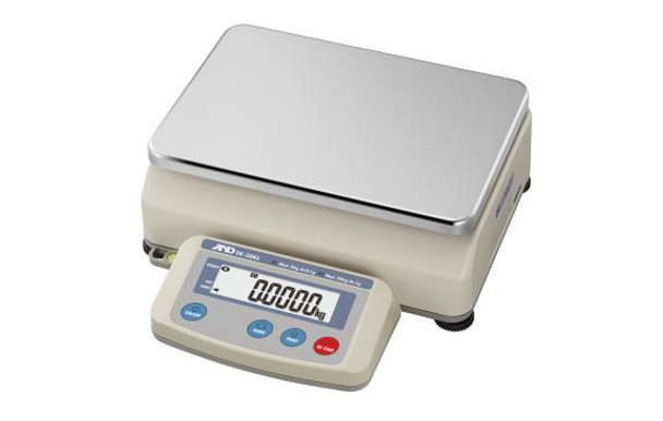 and-ek-l-series-precision-bench-scales-front-view-left-angle