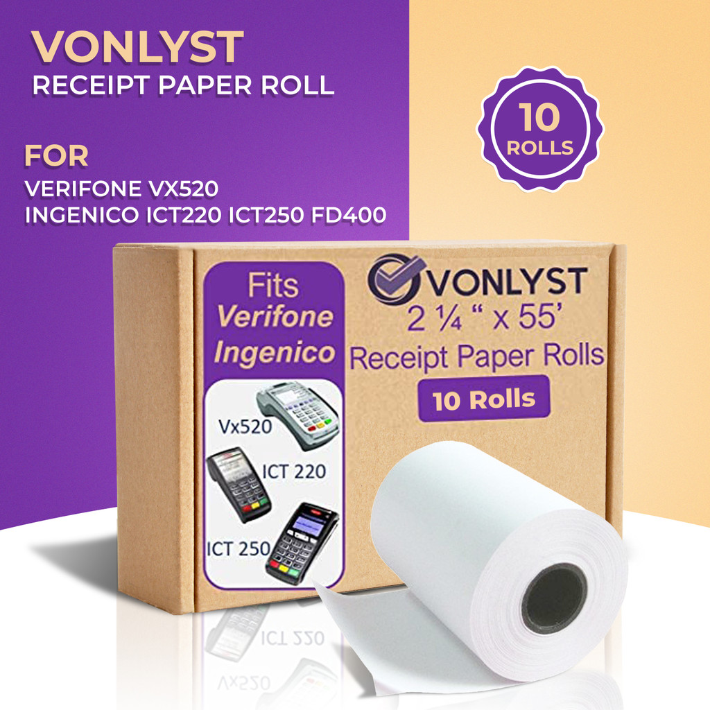 Receipt Paper For Verifone Vx520
