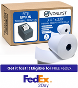 Vonlyst Printer Paper for Epson Printer 3 1/8 x 230 Vonlyst Printer Paper for Epson Printer 3 1/8 x 230