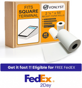 Vonlyst Square terminal printer paper tape printer paper credit card paper Vonlyst Square terminal printer paper tape printer paper credit card paper