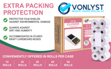 2 1/4-inch by 55-foot Clover Compact replacement thermal paper rolls, white 48gsm lint-free paper engineered for smooth, high-resolution receipt printing 2 1/4-inch by 55-foot Clover Compact replacement thermal paper rolls, white 48gsm lint-free paper engineered for smooth, high-resolution receipt printing