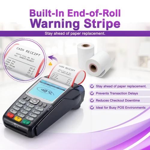 Verifone Vx520 Printer Paper Rolls image 4