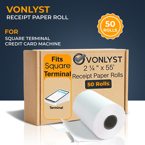 Square Printer Receipt Paper Vonlyst