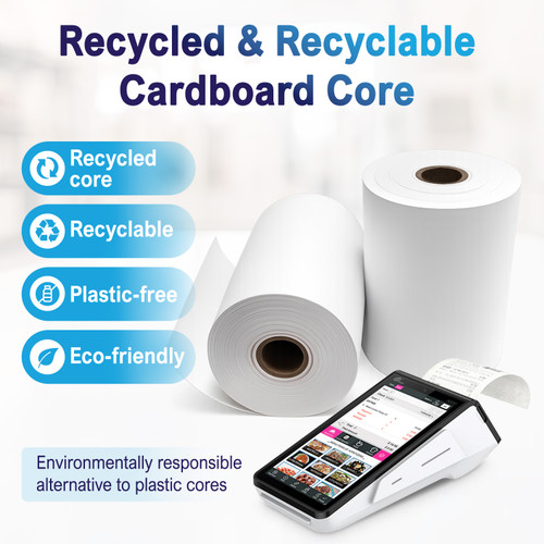 Pax Thermal Receipt Paper Rolls for Pax POS & Terminal Printers – Credit Card Machine Receipt Paper Compatible with A920 A910 A930 S920 A800, BPA Free  image 5