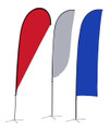 Zoom Flex Large Flag (Choose from 3 Styles)