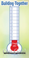 Church fundraising thermometer banners are customizable visual aids used to track donation progress for special campaigns like building projects, ministries, and special missions. Typically made of durable, waterproof 13oz vinyl, these banners display a graphic thermometer and a self-adhesive sticker allowing churches to fill in progress towards a financial goal.

And if you want something uniquely yours, contact us! Our design professionals will create a special design with your information - all at no extra charge!