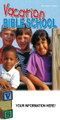 Banners promoting Vacation Bible School (VBS) for churches are brightly colored, durable, and customizable, designed to attract families and announce event dates to the community.

And if you want something uniquely yours, contact us! Our design professionals will create a special design with your information - all at no extra charge!