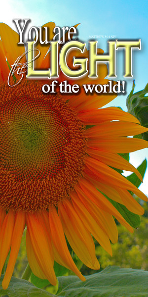 Inspirational theme banners serve as visual tools for your church to foster a welcoming environment, enhance worship experiences, and reinforce the spiritual messages of sermon series or liturgical seasons. These banners are used both indoors to enhance the sanctuary and outdoors for community outreach, acting as "encouragers".

And if you want something uniquely yours, contact us! Our design professionals will create a special design with your information - all at no extra charge!