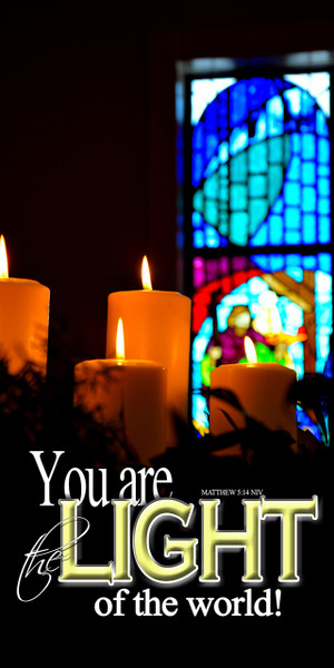 Inspirational theme banners serve as visual tools for your church to foster a welcoming environment, enhance worship experiences, and reinforce the spiritual messages of sermon series or liturgical seasons. These banners are used both indoors to enhance the sanctuary and outdoors for community outreach, acting as "encouragers".

And if you want something uniquely yours, contact us! Our design professionals will create a special design with your information - all at no extra charge!