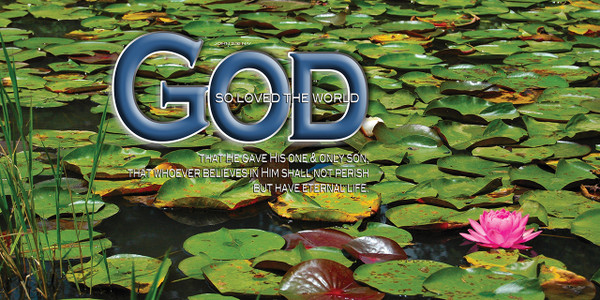 Love of God banners serve as visual declarations of faith, featuring key scriptures, warm imagery, and thematic messages that reinforce God’s presence, protection, and affection for the congregation. These banners are used to enhance the worship atmosphere, create a welcoming environment, and provide lasting visual reminders of spiritual truths.

And if you want something uniquely yours, contact us! Our design professionals will create a special design with your information - all at no extra charge!