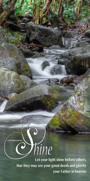 Motivational theme banners are designed to inspire, encourage, and spiritually uplift congregants and visitors. These banners feature powerful Bible verses, uplifting quotes, and thematic phrases to promote a hopeful tone for worship.

And if you want something uniquely yours, contact us! Our design professionals will create a special design with your information - all at no extra charge!