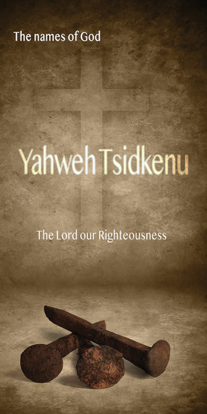 The Names of God church banner series includes visual aids used to enhance worship, declare scriptural truths, and foster a deeper, meditative focus on God's character. These banners feature biblical Hebrew names (e.g., Jehovah-Jireh, Jehovah-Shalom) and serve as focal points in sanctuaries, entryways, and can also be used for sermon series.

And if you want something uniquely yours, contact us! Our design professionals will create a special design with your information - all at no extra charge!