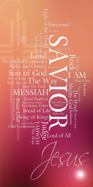 The names of Jesus series includes church banners that serve as visual focal points for worship. This series utilizes word clouds for the many names and titles of Jesus. These banners feature bold lettering and vibrant imagery, transforming the worship space and reinforcing sermon series on the divine names of Jesus, such as "Light of the World," "Good Shepherd," and "King of Kings".

And if you want something uniquely yours, contact us! Our design professionals will create a special design with your information - all at no extra charge!