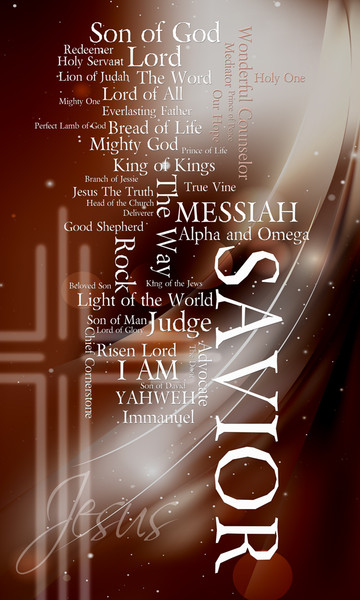 Names of Jesus Church Banners SKU06