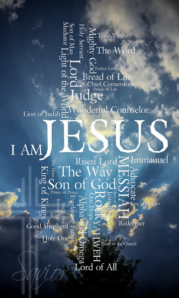 Names of Jesus Church Banners SKU07