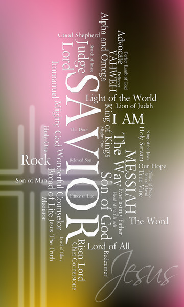 Names of Jesus Church Banners SKU24