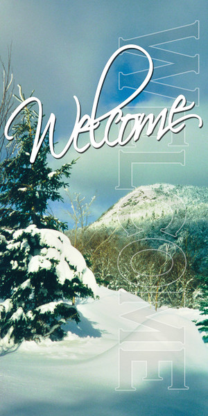 Church welcome banners are visual tools designed to create an inviting atmosphere, directing visitors while communicating key information like service times, the church name, or welcoming messages. Common types include durable outdoor vinyl banners for curb appeal, vertical feather flags, and indoor retractable banners for lobbies.

And if you want something uniquely yours, contact us! Our design professionals will create a special design with your information - all at no extra charge!