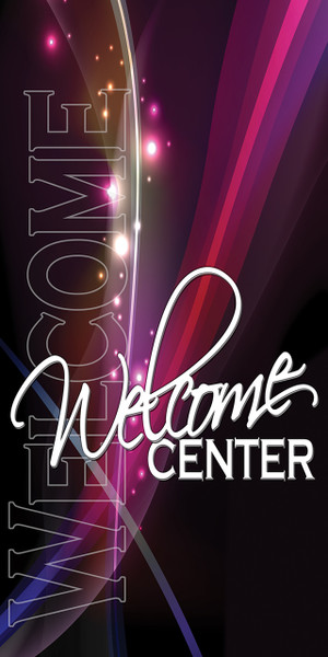 Church welcome banners are visual tools designed to create an inviting atmosphere, directing visitors while communicating key information like service times, the church name, or welcoming messages. Common types include durable outdoor vinyl banners for curb appeal, vertical feather flags, and indoor retractable banners for lobbies.

And if you want something uniquely yours, contact us! Our design professionals will create a special design with your information - all at no extra charge!