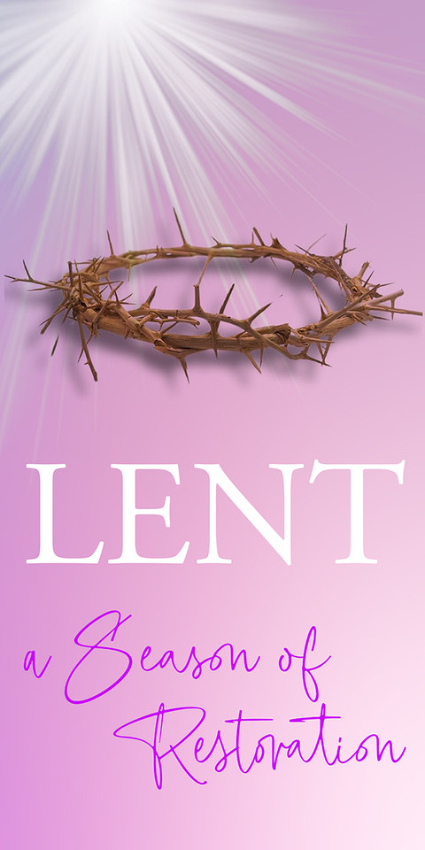 Lenten church banners are visual aids used to promote reflection, repentance, and preparation during the 40 days before Easter. Featuring deep purples, earth tones, and symbols like crosses, thorns, or ashes, these banners are hung in sanctuaries, entrances, and outdoors to remind congregations of sacrifice and grace.
