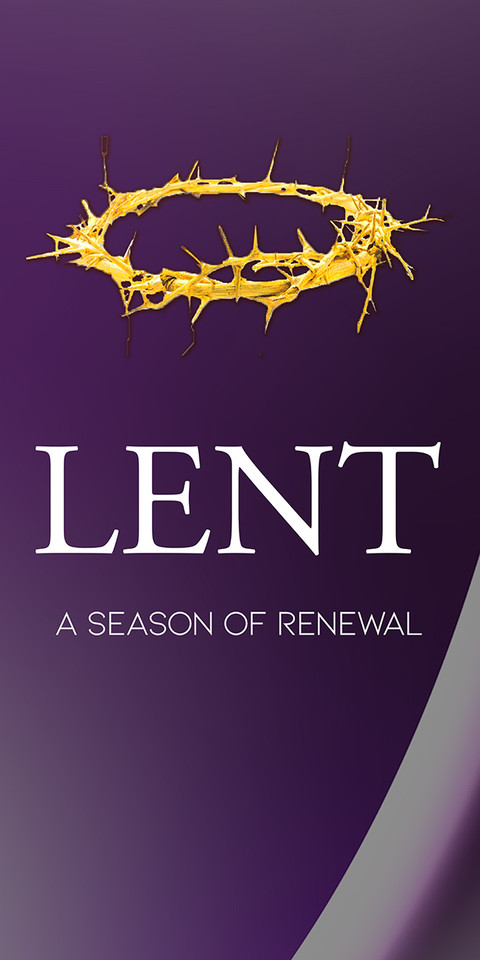 Lenten church banners are visual aids used to promote reflection, repentance, and preparation during the 40 days before Easter. Featuring deep purples, earth tones, and symbols like crosses, thorns, or ashes, these banners are hung in sanctuaries, entrances, and outdoors to remind congregations of sacrifice and grace.