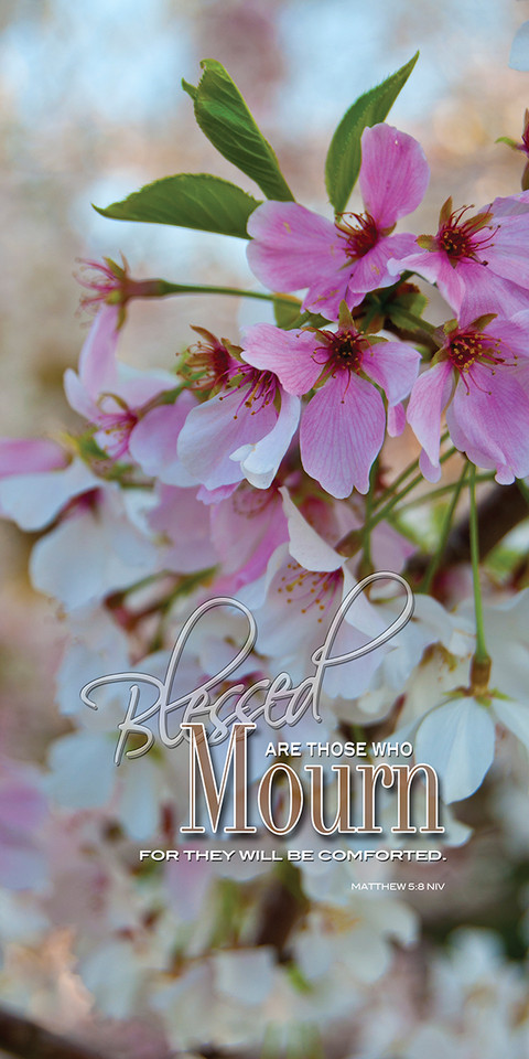 Banners promoting the Beatitudes theme in church services serve as visual, thematic, and educational tools that highlight Jesus’ teaching on the Sermon on the Mount (Matthew 5:3–12). These banners are often used to enhance worship, complement sermon series, and visually define the sanctuary space.

And if you want something uniquely yours, contact us! Our design professionals will create a special design with your information - all at no extra charge!