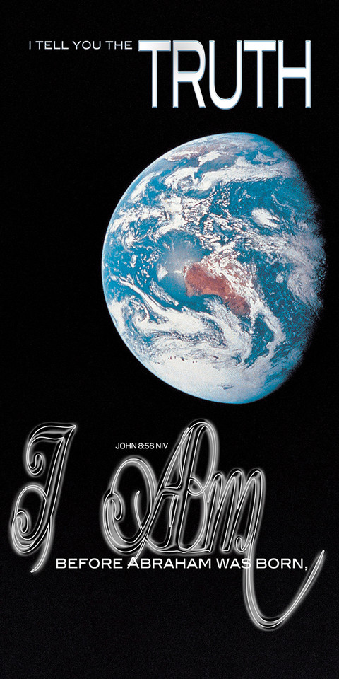 "I Am" banners are designed to promote the biblical "I AM" statements of Jesus Christ, which declare His deity and multifaceted nature. These banners are used to visually reinforce the identity of Jesus, helping congregants focus on who He is and what He has done.

And if you want something uniquely yours, contact us! Our design professionals will create a special design with your information - all at no extra charge!