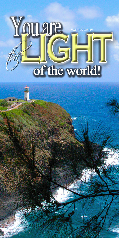 Inspirational theme banners serve as visual tools for your church to foster a welcoming environment, enhance worship experiences, and reinforce the spiritual messages of sermon series or liturgical seasons. These banners are used both indoors to enhance the sanctuary and outdoors for community outreach, acting as "encouragers".

And if you want something uniquely yours, contact us! Our design professionals will create a special design with your information - all at no extra charge!