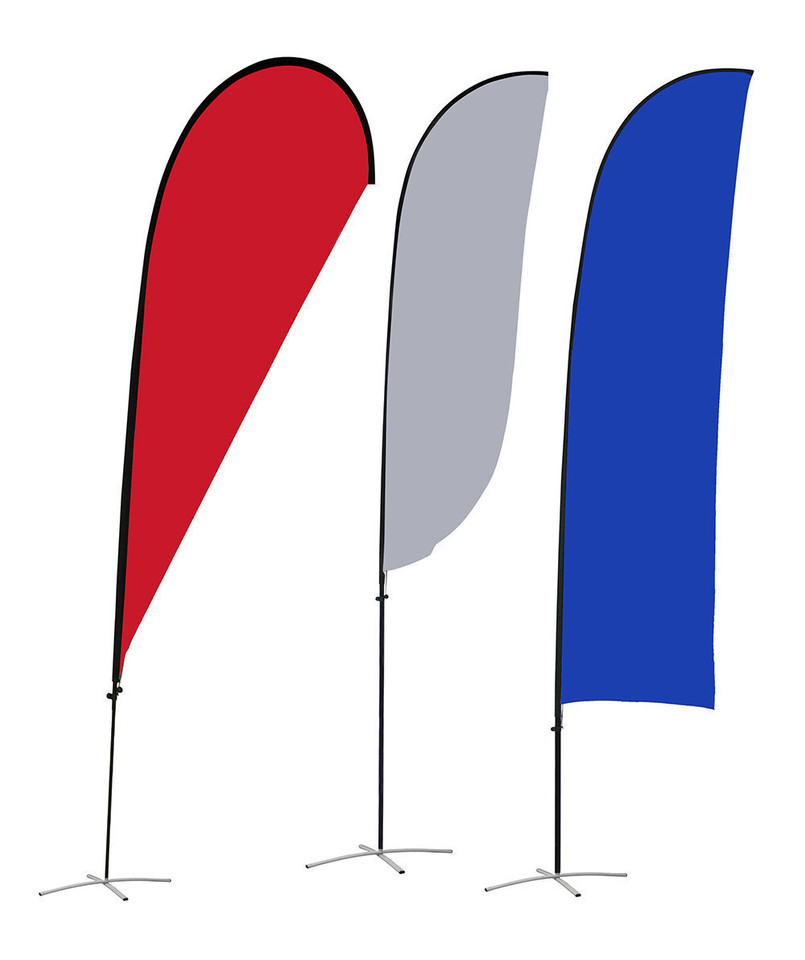 Zoom Flex Large Flag (Choose from 3 Styles)