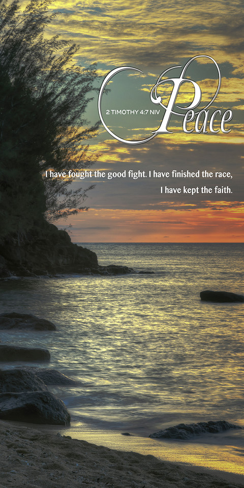 Motivational theme banners are designed to inspire, encourage, and spiritually uplift congregants and visitors. These banners feature powerful Bible verses, uplifting quotes, and thematic phrases to promote a hopeful tone for worship.

And if you want something uniquely yours, contact us! Our design professionals will create a special design with your information - all at no extra charge!