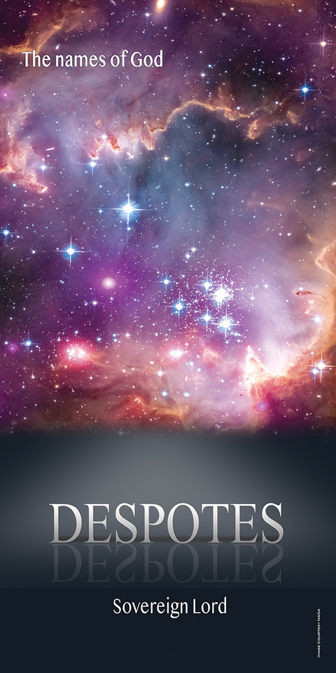 The Names of God church banner series includes visual aids used to enhance worship, declare scriptural truths, and foster a deeper, meditative focus on God's character. These banners feature biblical Hebrew names (e.g., Jehovah-Jireh, Jehovah-Shalom) and serve as focal points in sanctuaries, entryways, and can also be used for sermon series.

And if you want something uniquely yours, contact us! Our design professionals will create a special design with your information - all at no extra charge!