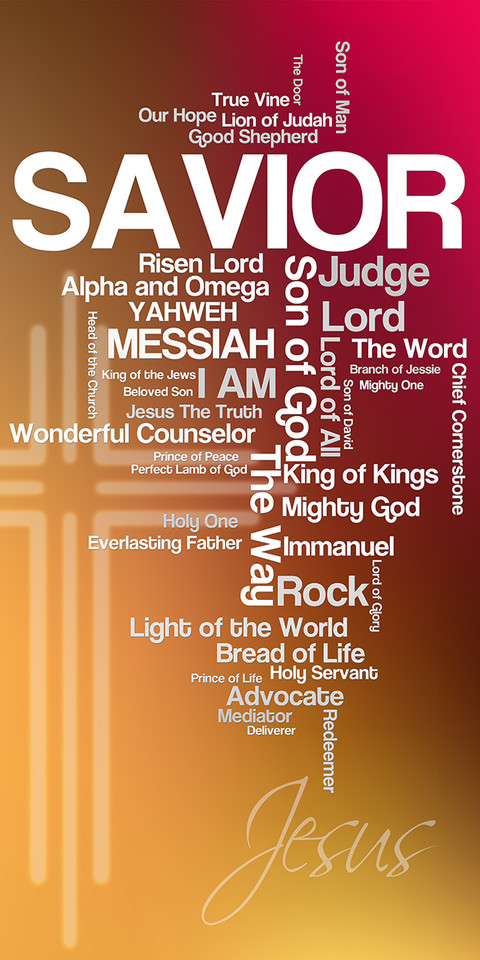 The names of Jesus series includes church banners that serve as visual focal points for worship. This series utilizes word clouds for the many names and titles of Jesus. These banners feature bold lettering and vibrant imagery, transforming the worship space and reinforcing sermon series on the divine names of Jesus, such as "Light of the World," "Good Shepherd," and "King of Kings".

And if you want something uniquely yours, contact us! Our design professionals will create a special design with your information - all at no extra charge!
